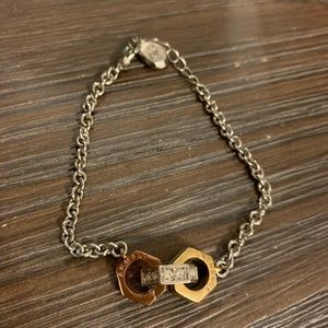 Armani mixed metal bracelet